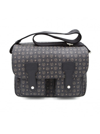 Pollini Borsa messenger Heritage nero/nero