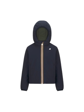 Kway giacca kids/junior p. jack st warm double blu/verde