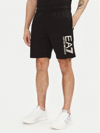 Emporio Armani bermuda visibility in cotone nero/beige