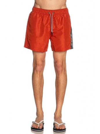 Emporio Armani costume  BOXER rosso con banda logo ea7