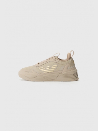 Emporio Armani sneakers ace runner in ecopelle e mesh