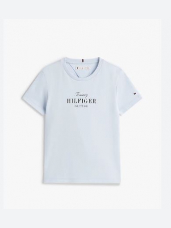 Tommy Hilfiger T-SHIRT KIDS-JUNIOR CELESTE CON LOGO GLITTER