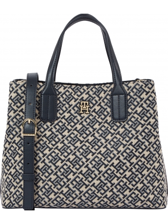 Tommy Hilfiger borsa in tessuto JACQUARD fantasia th