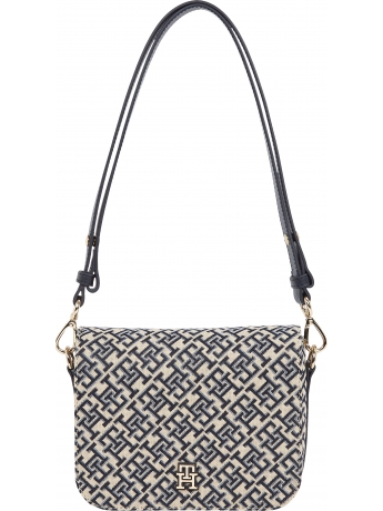 Tommy Hilfiger borsa crossover in tessuto JACQUARD fantasia th