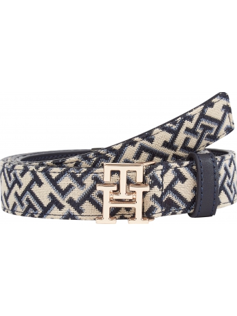 Tommy Hilfiger cintura in tessuto JACQUARD 2.5 con motivo th