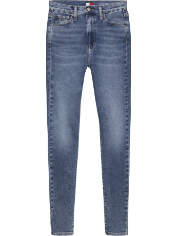 Tommy Hilfiger Jeans  silvia skinny fit e vita alta in denim medio scuro