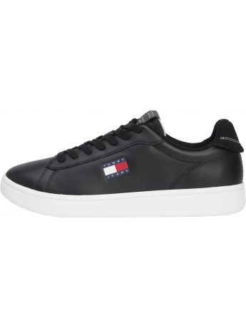 Tommy Hilfiger Sneakers ARCHIVE '98 IN PELLE NERA CON LOGO