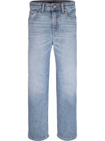 Tommy Hilfiger Jeans KIDS/JUNIOR SKATER IN DENIM CHIARO