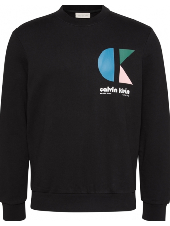 Calvin Klein Felpa girocollo nera