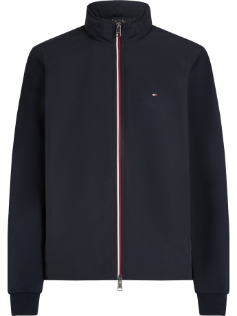Tommy Hilfiger GIUBBOTTO HARRINGTON IN MISTO COTONE BLU