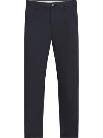 Tommy Hilfiger pantalone BLEECKER in cotone armaturato blu scuro
