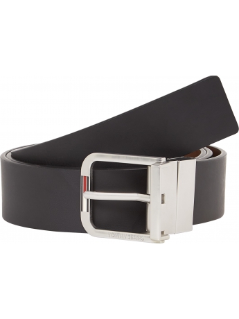 Tommy Hilfiger cintura AUSTIN REVERSIBLE 3.5 marrone e cuoio