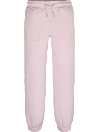 Tommy Hilfiger PNATALONE Joggers KIDS/JUNIOR IN COTONE ROSA con  logo