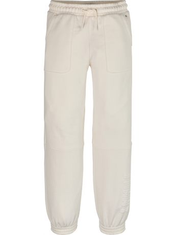 Tommy Hilfiger PNATALONE Joggers KIDS/JUNIOR IN COTONE ROSA con  logo