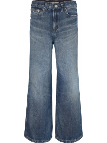 Tommy Hilfiger Jeans KIDS/JUNIOR MARBEL  vintage wash sbiaditi con logo ricamato