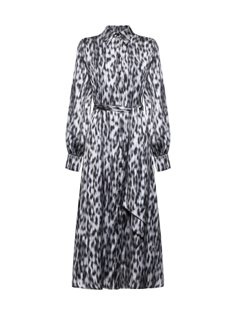 Sil Abito chemisier ILPALA  FANTASIA ANIMALIER con cintura