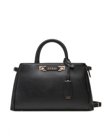 Guess BorsA Lefia  BAULETTO IN ECOPELLE NERA CON LOGO