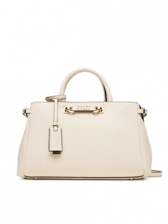 Guess BorsA Lefia  BAULETTO IN ECOPELLE BEIGE CHIARO CON LOGO
