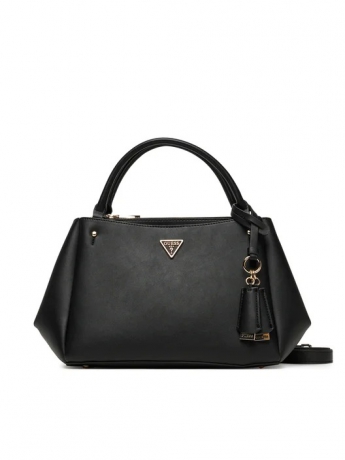 Guess BorsA Talent IN ECOPELLE LISCIA NERA CON LOGO