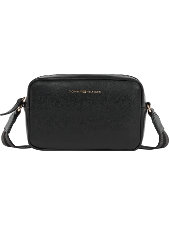 Tommy Hilfiger Camera bag con tracolla in tessuto nero