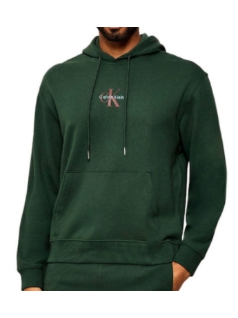 Calvin Klein Felpa con cappuccio Monologo VERDE
