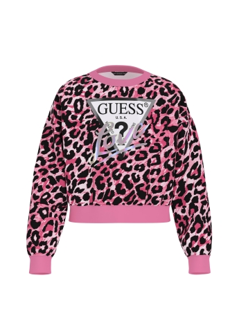 Guess CROP LS ACTIVE TOP