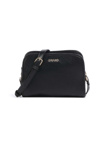 Liu-jo Manhattan M Borsa a tracolla pelle sintetica NERO