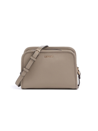Liu-jo Manhattan M Borsa a tracolla pelle sintetica BEIGE