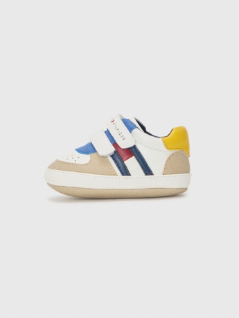 Tommy Hilfiger SNEAKER BASSA VELCRO MULTICOLOR