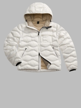 Blauer GIUBBOTTO BIANCO  CON TASCHINO BRYANT