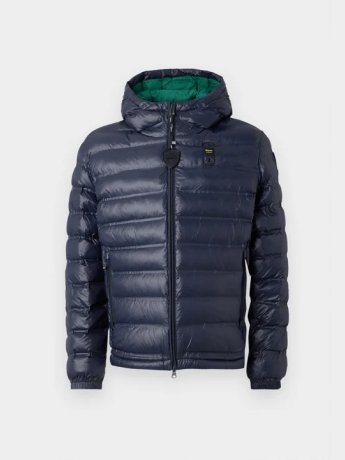 Blauer GIUBBOTTO TERMOSALDATO CON CAPPUCCIO  BLU CHARLES