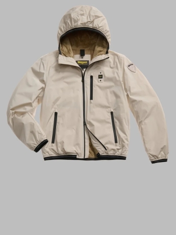 Blauer GIUBBOTTO GRIGIO BEIGE CON INTERNO IN ECO PELLICCIA DEVON