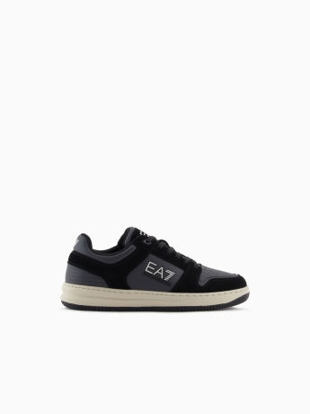 Emporio Armani Sneakers Slasher IN ECOPELLE NERA