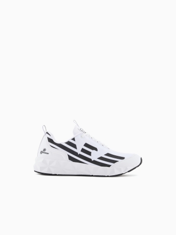 Emporio Armani Sneakers Ultimate C2 Kombat Core BIANCA LOGO NERO