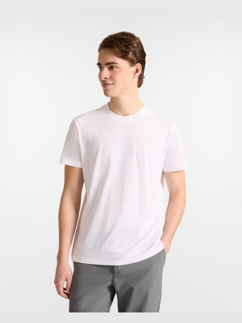 Harmont&blaine -T-Shirt In Cotone BIANCO CON LOGO  Con Bassotto 3D