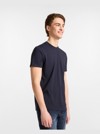 Harmont&blaine T-T-Shirt In Cotone BLU CON LOGO  Con Bassotto 3D