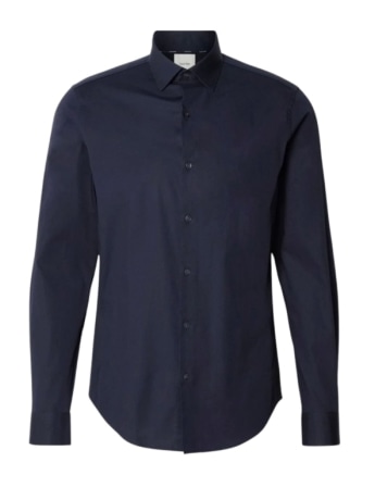 Calvin Klein camicia blu regular fit in cotone