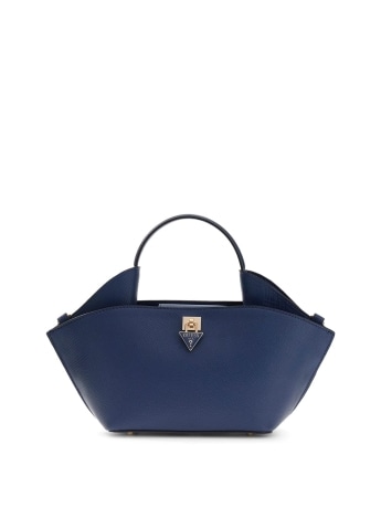 Guess borsa tote patsie mini blu