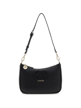 Guess borsa a spalla isola nera con tracolla
