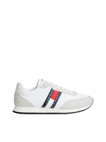 Tommy Hilfiger sneakers uomo classic runner con logo bandiera