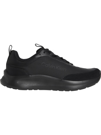 Calvin Klein sneakers uomo light eva runn ess laceup nero