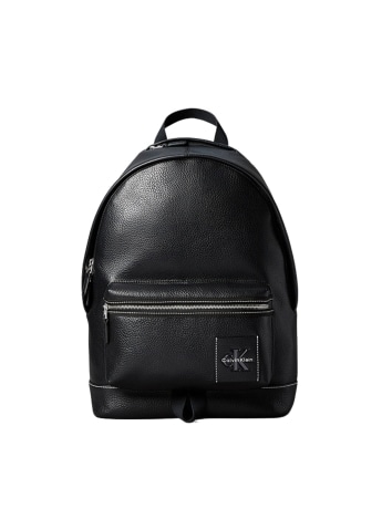 Calvin Klein zaino trolley martellato con logo distintivo nero