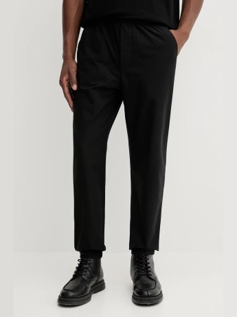 Calvin Klein pantalone jogging tech nero con logo