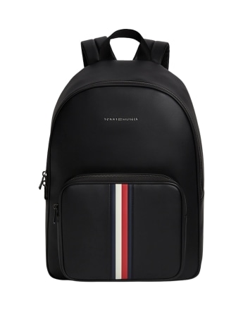 Tommy Hilfiger zaino uomo th metro nero con nastro iconico