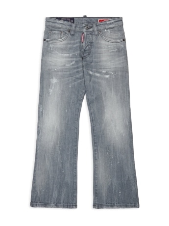 Dsquared jeans kids/junior in denim grigio american fit