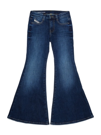 Diesel jeans kids/junior flare fit blu medio