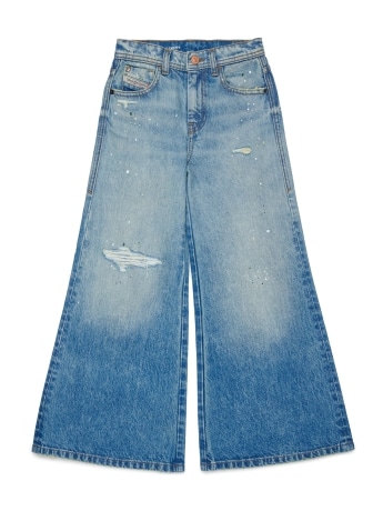 Diesel jeans kids/junior  flare fit effetto vissuto - d-aromy