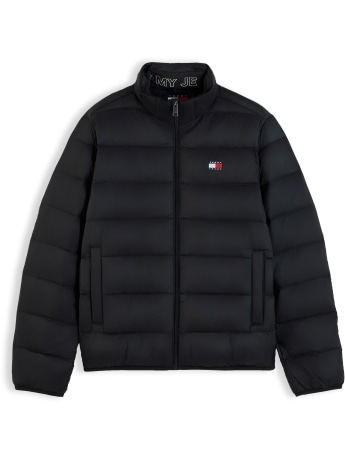 Tommy Hilfiger giubbotto piumino uomo regular fit nero con logo