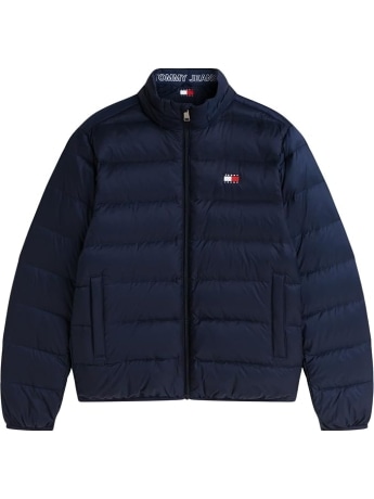Tommy Hilfiger giubbotto piumino uomo regular fit blu con logo