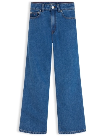 Tommy Hilfiger jeans infant/kids mabel wide leg in denim blu